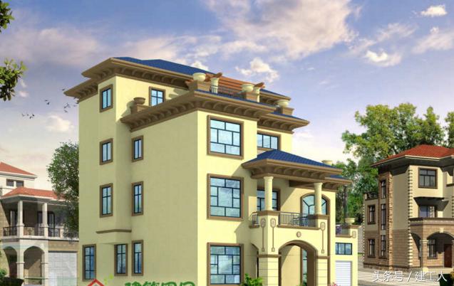 16米X13米四層高檔別墅設(shè)計方案！