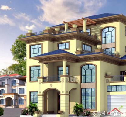 16米X13米四層高檔別墅設(shè)計方案！