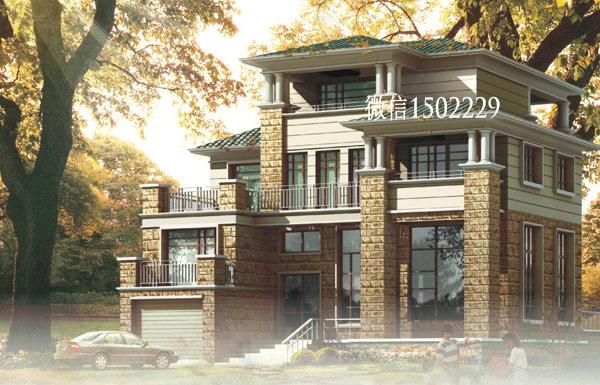 農村小別墅設計圖 新農村三層住宅設計圖 兩層自建別墅施工圖紙！