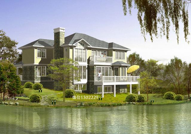 農村小別墅設計圖 新農村三層住宅設計圖 兩層自建別墅施工圖紙！