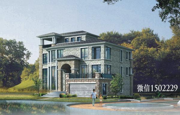 農村小別墅設計圖 新農村三層住宅設計圖 兩層自建別墅施工圖紙！