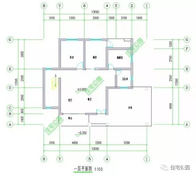 2層農村小戶型別墅，露臺車庫全都有，這樣的房子才實用！