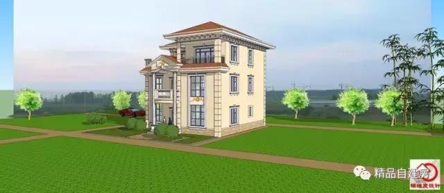 漂亮實(shí)用的歐式三層小別墅，給家人更有品質(zhì)的生活！