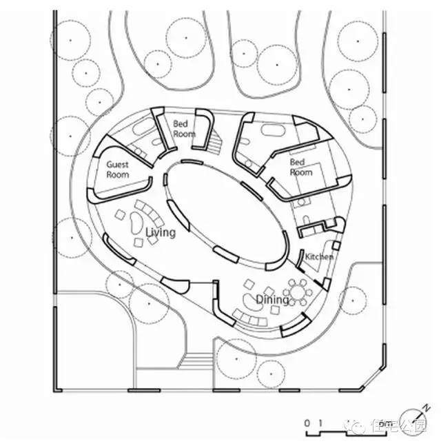 別墅 | 自建房別墅做成這樣也是絕了，滿眼的綠色！