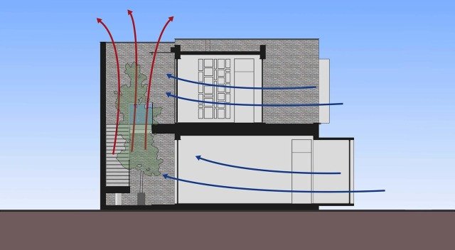 農(nóng)村現(xiàn)代別墅，屋頂帶蓄水池，簡約時尚，