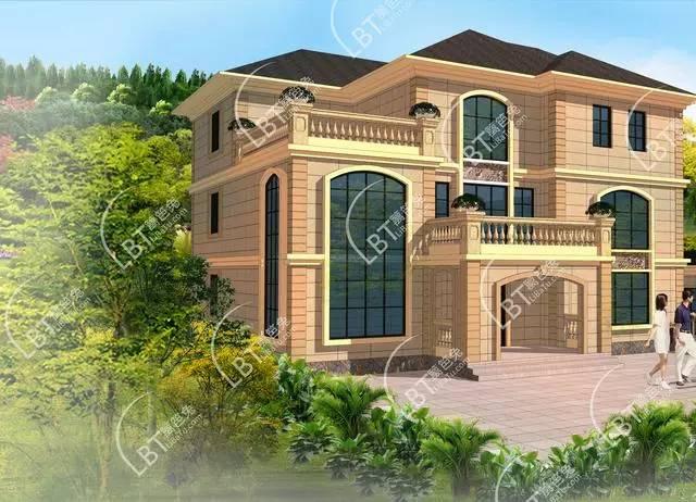 擇一城終老，選一處養(yǎng)老！農(nóng)村三層奢華自建別墅設(shè)計圖紙！