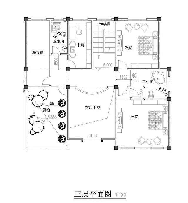 擇一城終老，選一處養(yǎng)老！農(nóng)村三層奢華自建別墅設(shè)計圖紙！