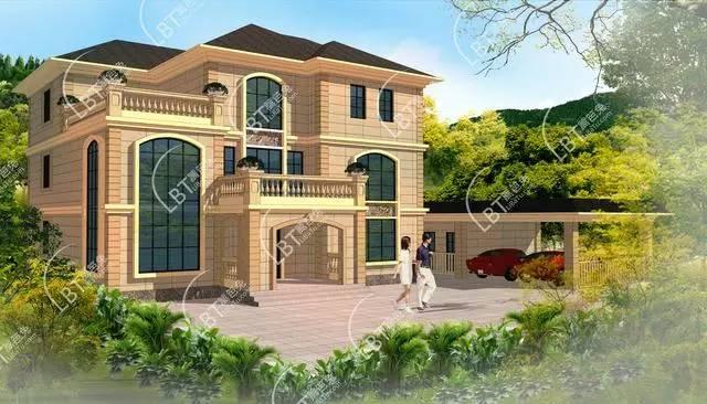 擇一城終老，選一處養(yǎng)老！農(nóng)村三層奢華自建別墅設(shè)計圖紙！