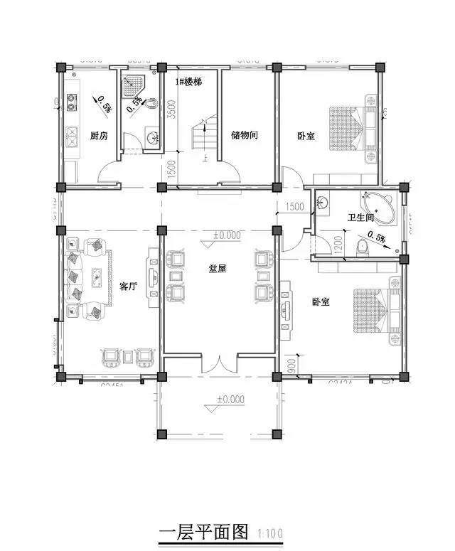 擇一城終老，選一處養(yǎng)老！農(nóng)村三層奢華自建別墅設(shè)計圖紙！