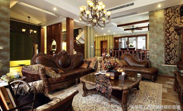 320平別墅經(jīng)典美式，20年奮斗付出才有的家！