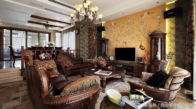 320平別墅經(jīng)典美式，20年奮斗付出才有的家！