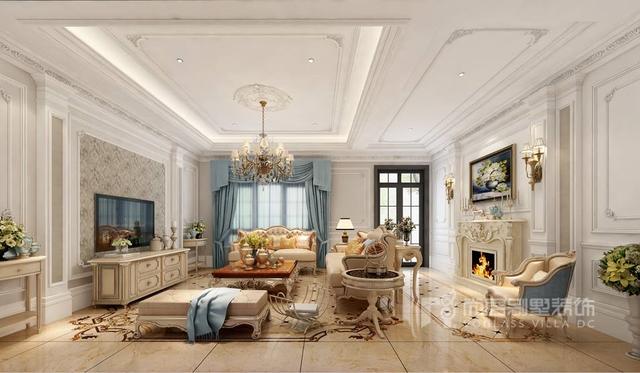 別墅裝修案例｜優(yōu)雅典范與奢華浪漫的完美融合！