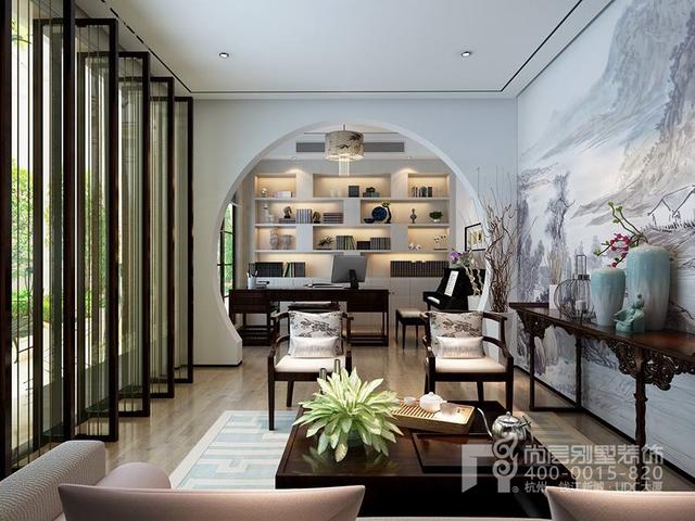 綠城富春和園玫瑰園｜別墅裝飾 中式風(fēng)格設(shè)計(jì)！