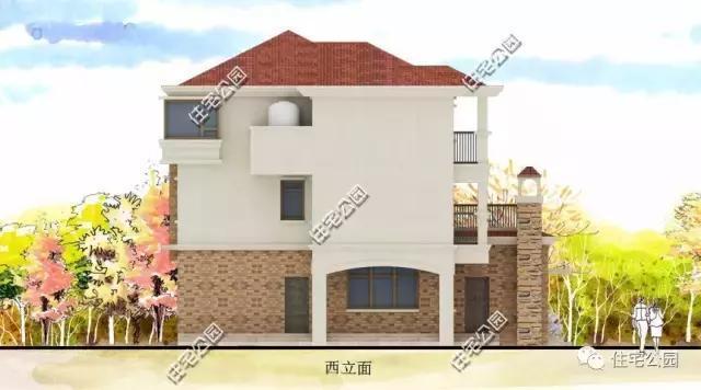 農(nóng)村自建3層別墅13X15米，獨(dú)立廚房、帶柴火房！