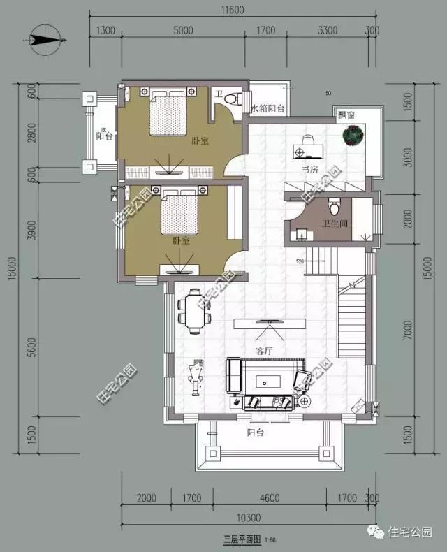 農(nóng)村自建3層別墅13X15米，獨(dú)立廚房、帶柴火房！