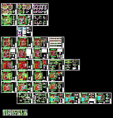 39萬建3層別墅！全套圖紙（建筑，結(jié)構(gòu)，暖通，給排水，電氣）