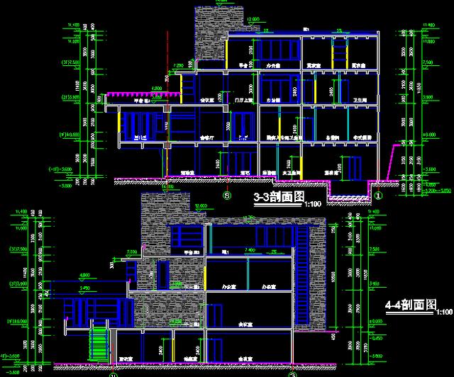 39萬建3層別墅！全套圖紙（建筑，結(jié)構(gòu)，暖通，給排水，電氣）