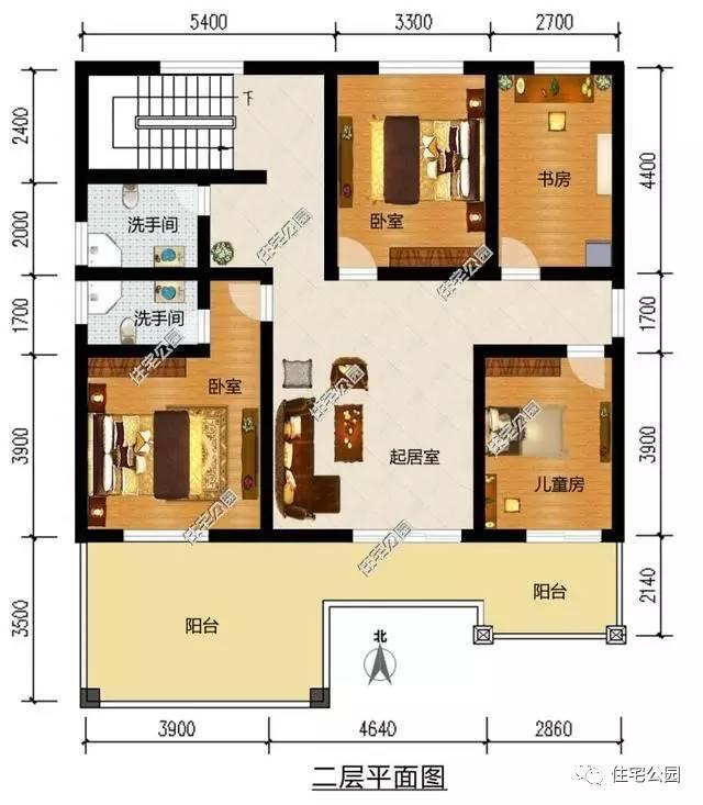 11X13米農(nóng)村自建別墅，紅磚這樣用，經(jīng)濟(jì)又漂亮！