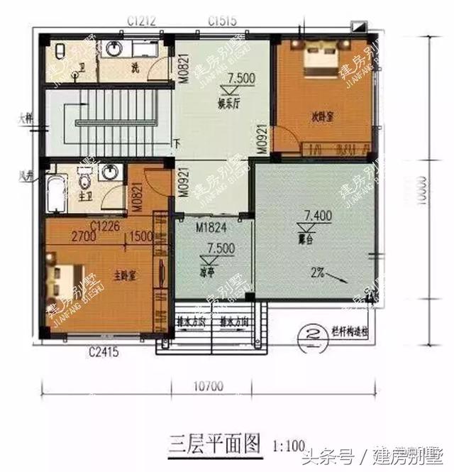 2套氣勢相當(dāng)?shù)娜龑觿e墅戶型圖，哪套更好？