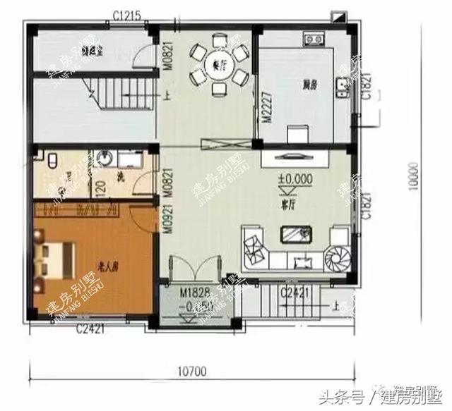 2套氣勢相當(dāng)?shù)娜龑觿e墅戶型圖，哪套更好？