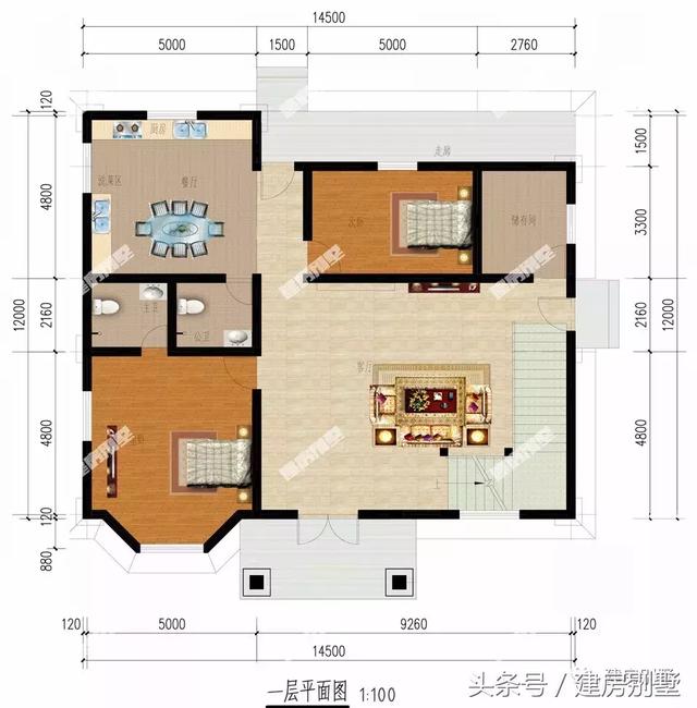 2套氣勢相當(dāng)?shù)娜龑觿e墅戶型圖，哪套更好？