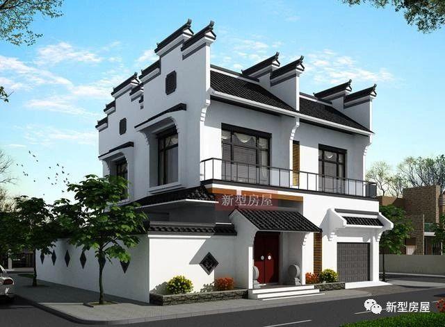 農(nóng)村徽派別墅戶(hù)型方案集合！1層2層3層的全都有