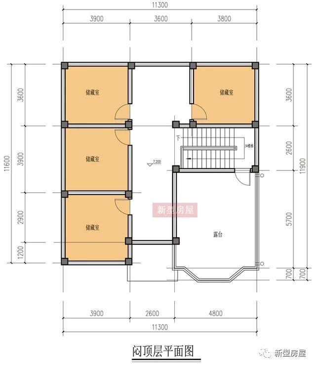 農(nóng)村徽派別墅戶(hù)型方案集合！1層2層3層的全都有