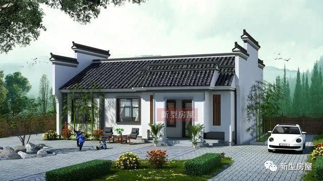 農(nóng)村徽派別墅戶(hù)型方案集合！1層2層3層的全都有