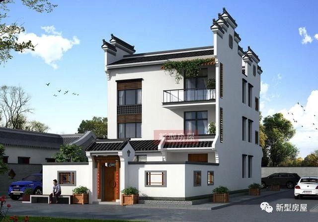 農(nóng)村徽派別墅戶(hù)型方案集合！1層2層3層的全都有