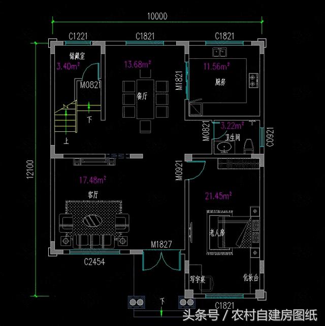 5款開間10米內(nèi)的三層樓房設(shè)計(jì)方案，造價(jià)不高還有面子