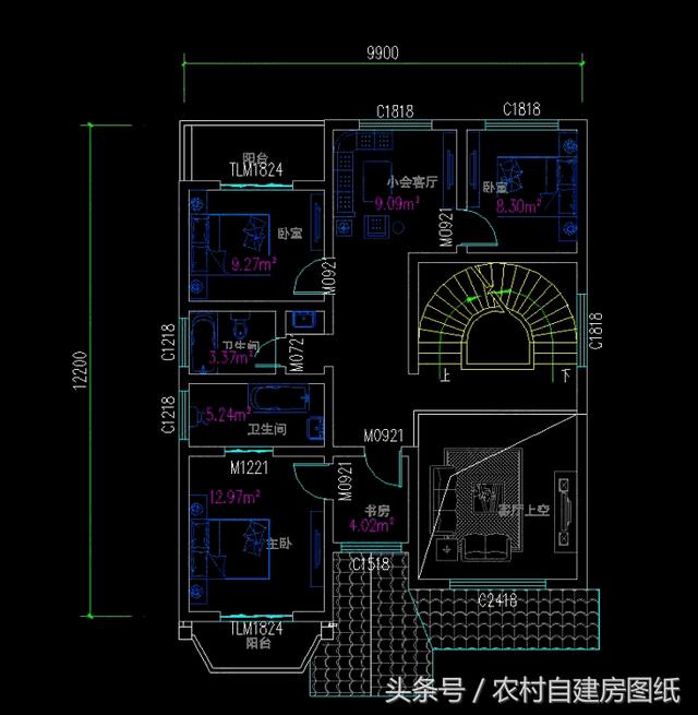 5款開間10米內(nèi)的三層樓房設(shè)計(jì)方案，造價(jià)不高還有面子