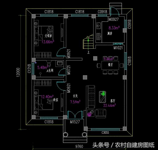 5款開間10米內(nèi)的三層樓房設(shè)計(jì)方案，造價(jià)不高還有面子