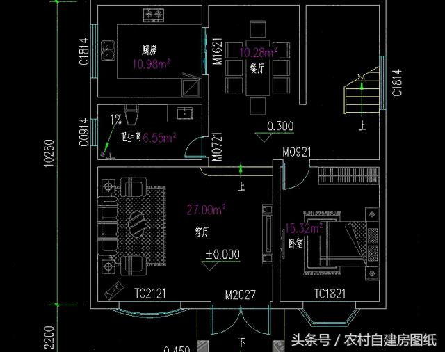 5款開間10米內(nèi)的三層樓房設(shè)計(jì)方案，造價(jià)不高還有面子