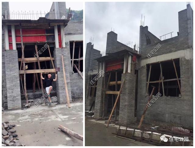 貴州小伙60萬(wàn)建3層別墅，附設(shè)計(jì)圖和完工圖，讓城里人眼紅去吧