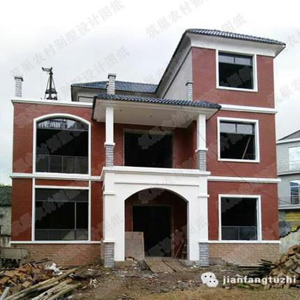 11×11三層農(nóng)村小樓房設(shè)計(jì)圖，30萬建主體？