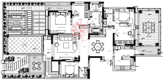 輕奢風格別墅修效果圖實拍，簡約、現(xiàn)代，不簡單