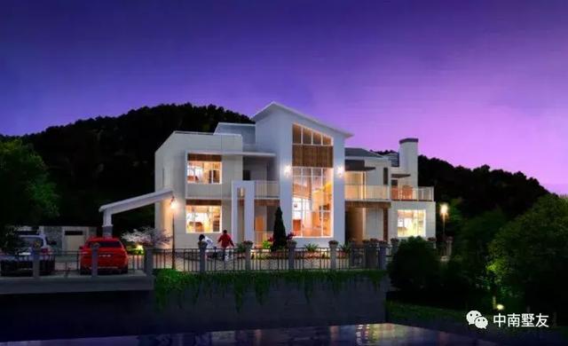 24*10.2m現(xiàn)代別墅外觀效果圖，給您與眾不同的家