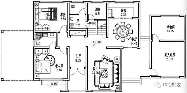 24*10.2m現(xiàn)代別墅外觀效果圖，給您與眾不同的家