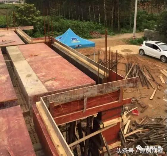 農(nóng)村自建房外裝選用真石漆，既省事又省錢，曬曬建房過程