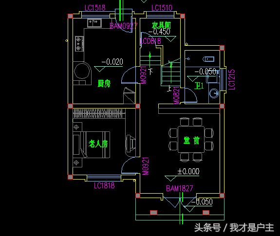 一套農(nóng)村三層小平米別墅！