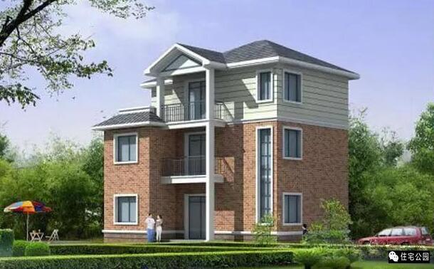 11.4X9米農(nóng)村別墅，5室2廳，帶堂屋！