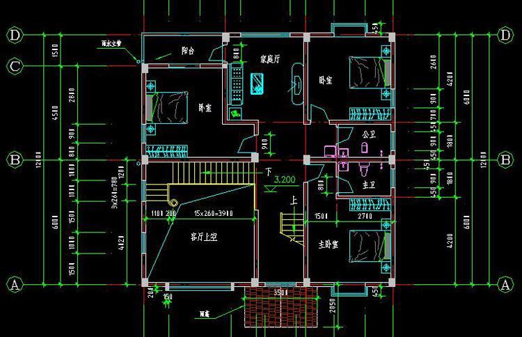 三層帶院子鄉(xiāng)村別墅，建房不能錯(cuò)過(guò)的經(jīng)典戶(hù)型！