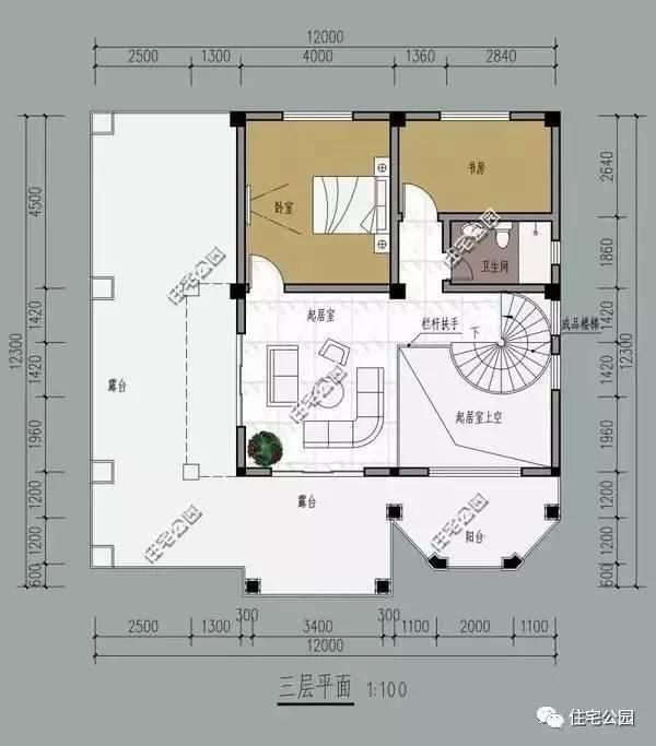 8套農(nóng)村3層實(shí)用別墅，占地不大剛好100平，哪套適合你？