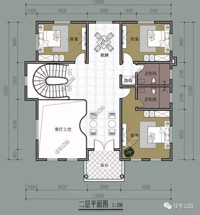 8套農(nóng)村3層實(shí)用別墅，占地不大剛好100平，哪套適合你？