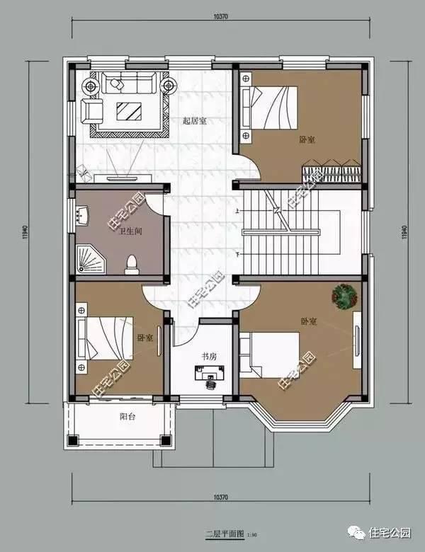 8套農(nóng)村3層實(shí)用別墅，占地不大剛好100平，哪套適合你？