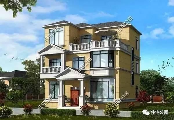 8套農(nóng)村3層實(shí)用別墅，占地不大剛好100平，哪套適合你？