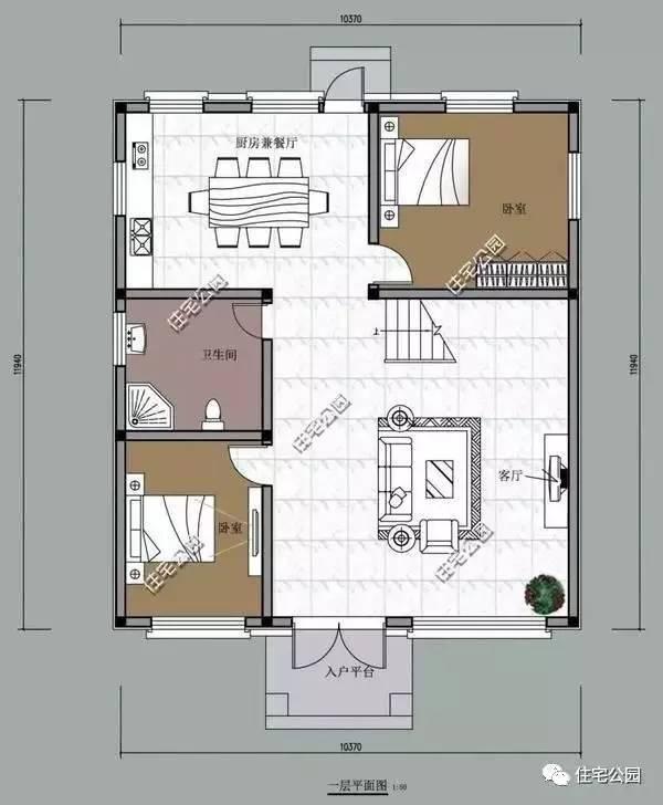 8套農(nóng)村3層實(shí)用別墅，占地不大剛好100平，哪套適合你？