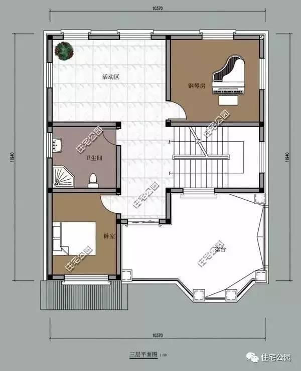 8套農(nóng)村3層實(shí)用別墅，占地不大剛好100平，哪套適合你？