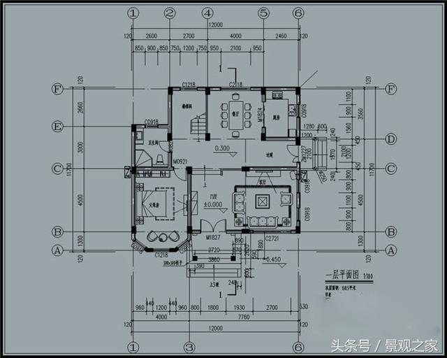130平方歐式實(shí)用農(nóng)村二層別墅設(shè)計(jì)圖+外觀圖！