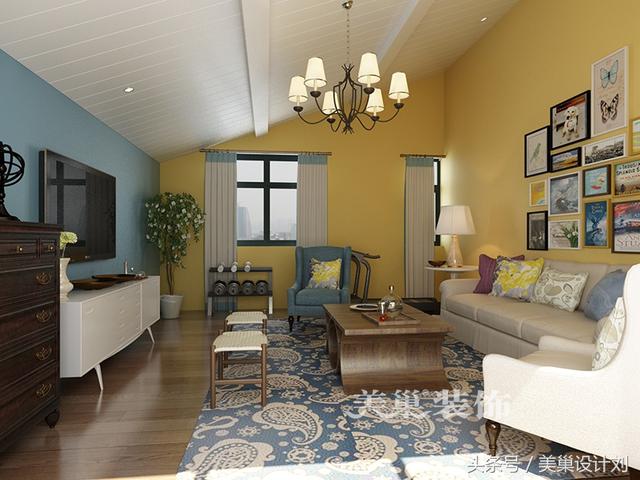 駐馬店380平美式別墅裝修案例 這樣的效果是在拉仇恨么！